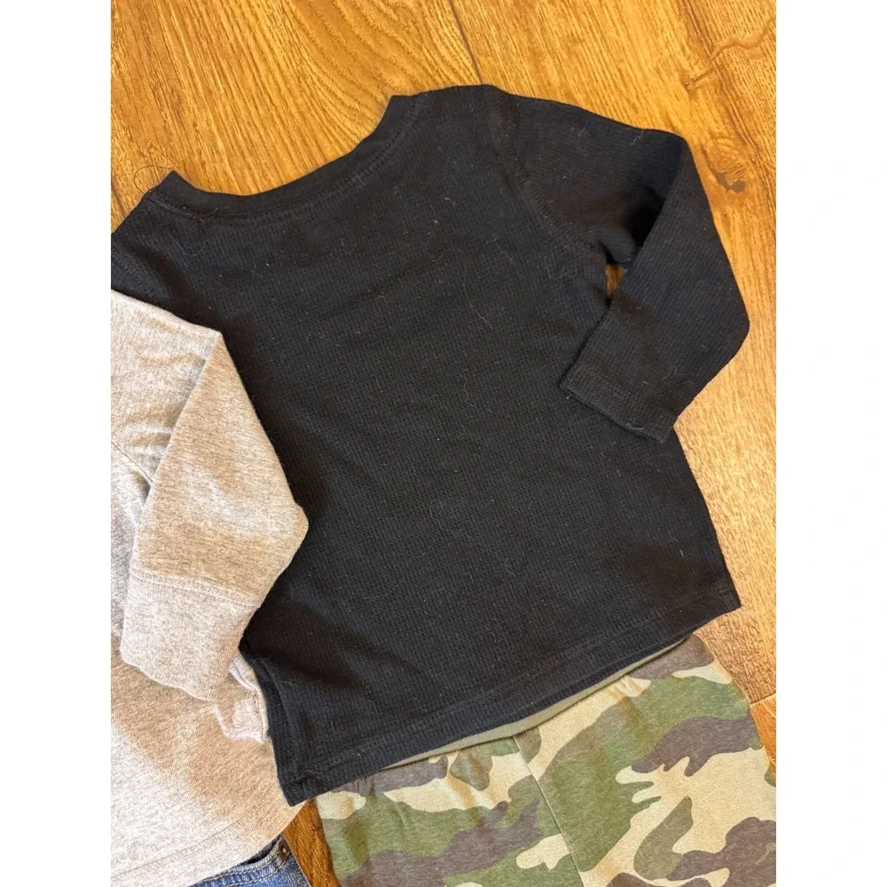 Toddler Baby Boy 12-18 12/18 Months Clothes Shirts Pants Jeans Long Sleeve Heart